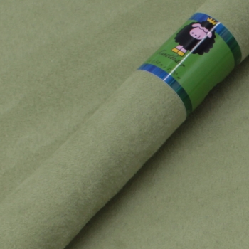 Preview: Velouslederimitat blassgrün 50x70 cm